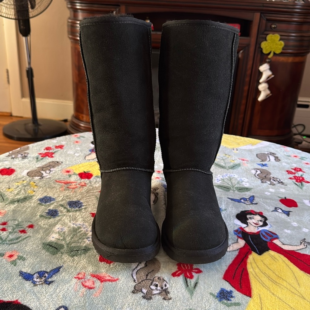Black UGG Classic Tall Boots size 8